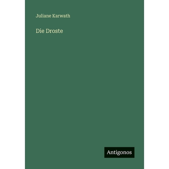 Die Droste, (Paperback)