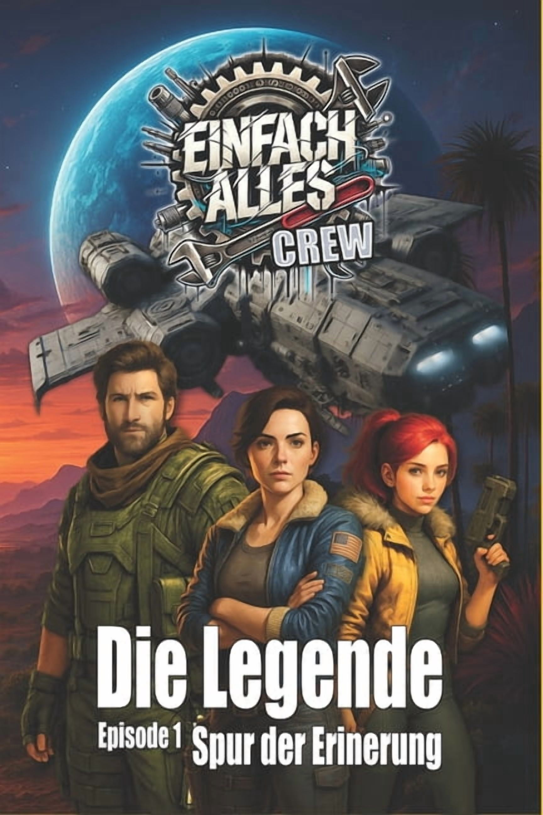 Die Einfach Alles Crew: Die Legende Episode 1: Spur der Erinnerung, (Paperback)