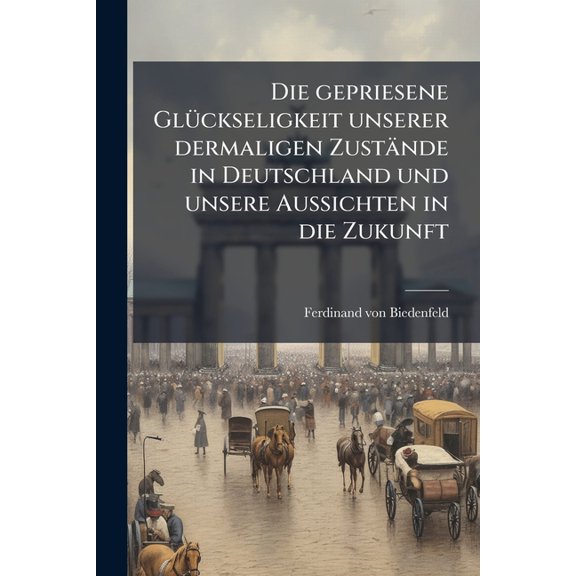 Die gepriesene Glckseligkeit unserer dermaligen Zustnde in Deutschland und unsere Aussichten in die Zukunft (Paperback)