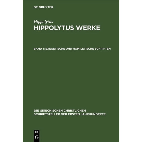 Exegetische Und Homiletische Schriften, (Hardcover)