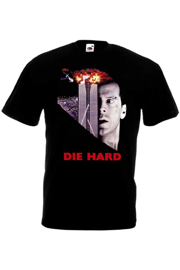 Die Hard 1 T shirt black movie poster all sizes S-5XL
