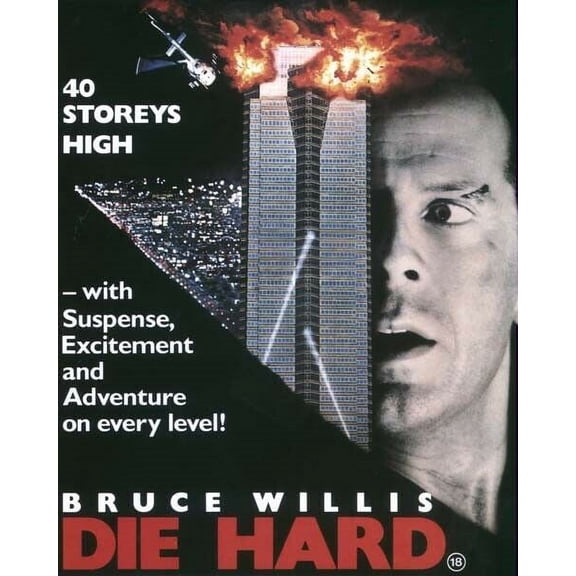 Die Hard Bruce Willis classic poster artwork 16x20 inch Poster