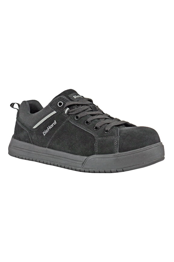 Die Hard Men's Solstice Lace-Up Work Shoes Composite Toe Black 7 D(M) US