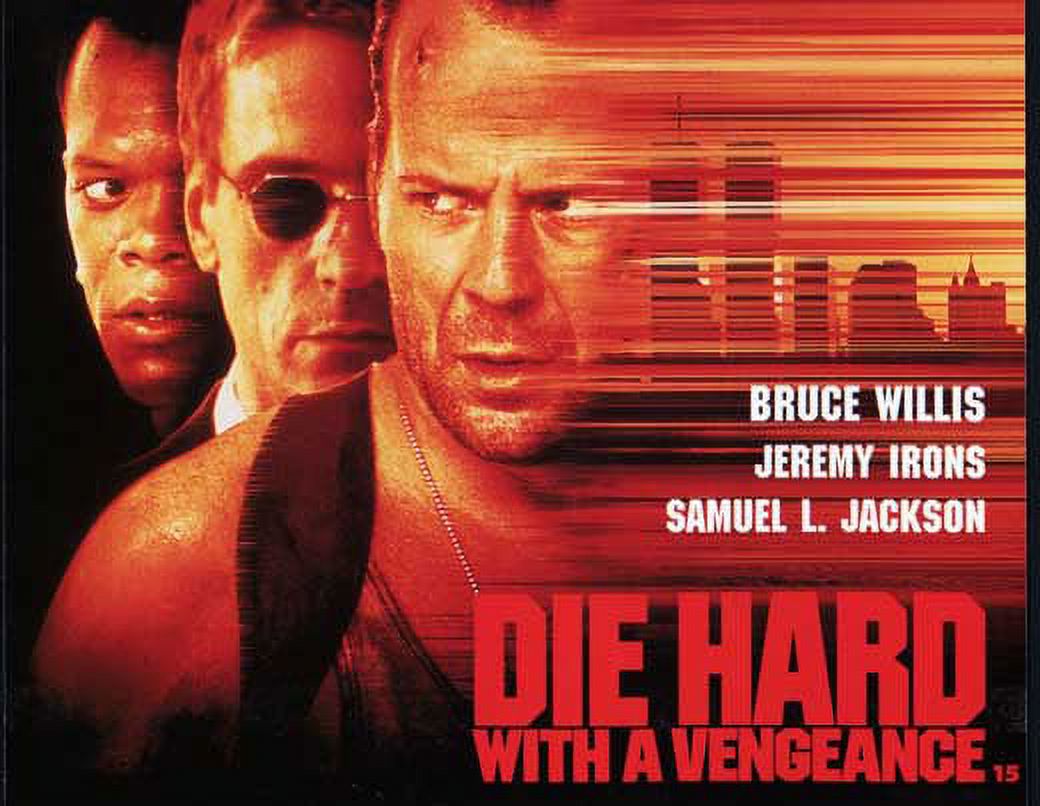 Die Hard: With a Vengeance - movie POSTER (Half Sheet Style A) (22" x