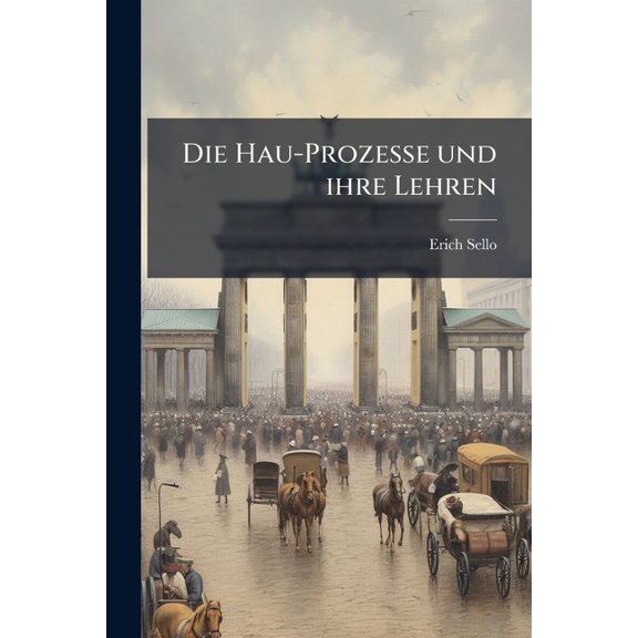 Die Hau-Prozesse und ihre Lehren (Paperback)