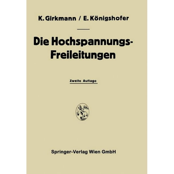 Die Hochspannungs-Freileitungen, (Paperback)
