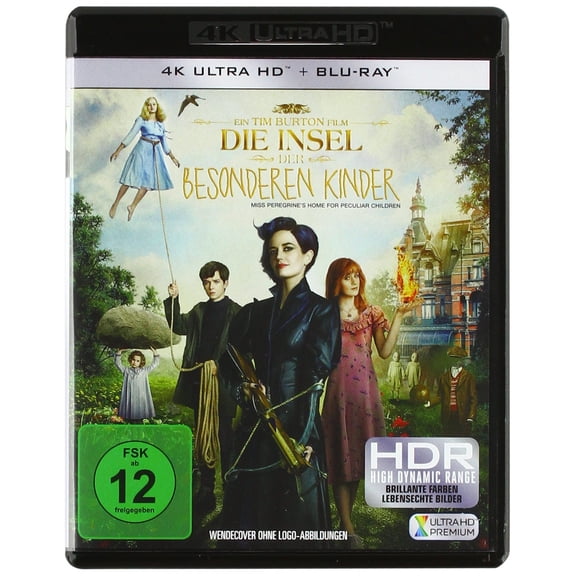 Die Insel der besonderen Kinder (4K Ultra-HD) (+ Blu-ray) (4K Ultra HD) Eva Green Tim Burton