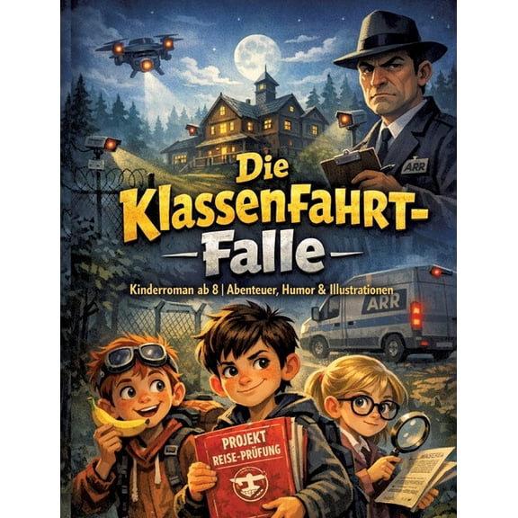 Die Klassenfahrt-Falle: Kinderroman ab 8 Abenteuer, Humor & Illustrationen, (Paperback)
