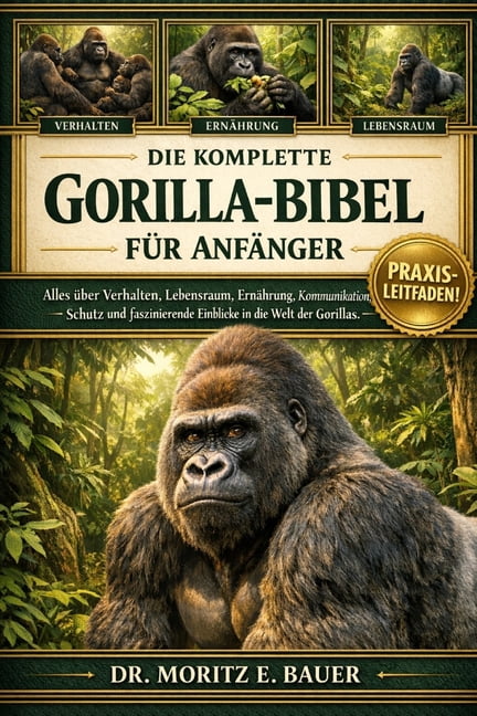Die Komplette Gorillasbibel FÃ¼r AnfÃ¤nger: Alles, was Sie Ã¼ber Gorillas wissen mÃ¼ssen: Verhalten und Sozialstruktur, Arte, (Paperback)