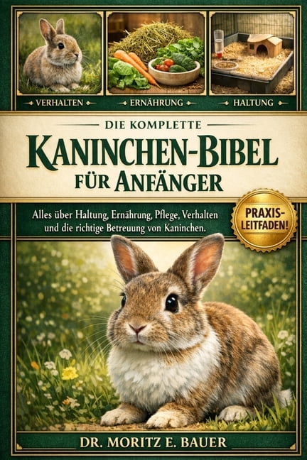 Die Komplette Kaninchen-Bibel FÃ¼r AnfÃ¤nger: Alles, was Sie Ã¼ber Kaninchen wissen mÃ¼ssen: Rassen und Verhalten, Haltung u, (Paperback)