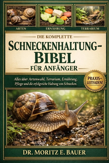 Die Komplette Schneckenhaltung-Bibel FÃ¼r AnfÃ¤nger: Alles, was Sie Ã¼ber die Schneckenhaltung wissen mÃ¼ssen: Artenwahl und, (Paperback)