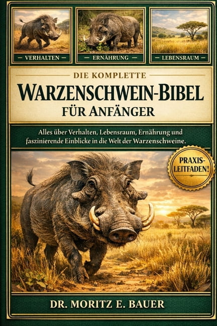 Die Komplette Warzenschwein-Bibel FÃ¼r AnfÃ¤nger: Alles, was Sie Ã¼ber Warzenschweine wissen mÃ¼ssen: ArtenÃ¼bersicht und Ver, (Paperback)