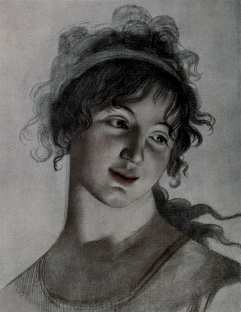 Die Kunst 1909 Muse Canvas Art - Johann Gottfried Schadow (18 x 24)