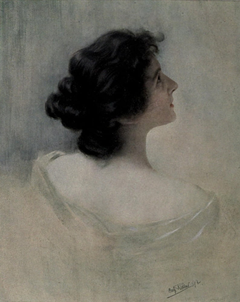 Die Kunst 1909 Portrait Canvas Art - Caspar Ritter (24 x 36)