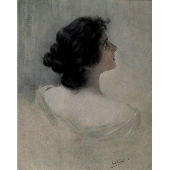 Die Kunst 1909 Portrait Poster Print by Caspar Ritter (24 x 36)
