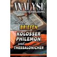 thumbnail image 1 of Die Lehre Von der Arbeit In der Bibel Analyse der Arbeiterbildung in den Briefen an die Kolosser, Philemon und Thessaloniche, Book 30, (Paperback), 1 of 1