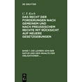 thumbnail image 1 of Die Lehren Von Der Natur Und Dem Inhalte Der Obligationen (Arten Der Obligationen, Geldobligationen, Zinsen, Schadensers, (Hardcover), 1 of 1