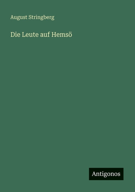 Die Leute auf HemsÃ¶, (Paperback)