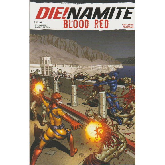 Die!Namite Blood Red #4A VF ; Dynamite Comic Book