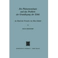thumbnail image 1 of Die PhÃ¤nomenologie Und Das Problem Der Grundlegung Der Ethik: An Hand Des Versuchs Von Max Scheler, (Paperback), 1 of 1