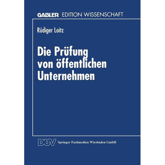 Die Prüfung Von Ãffentlichen Unternehmen, (Paperback)