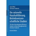 thumbnail image 1 of Die Rationelle HaushaltfÃ¼hrung: Betriebswissenschaftliche Studien, (Paperback), 1 of 1