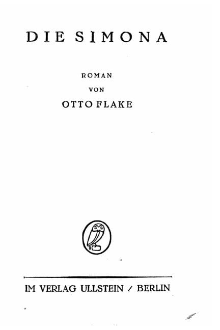 Die Simona, Roman (Paperback)