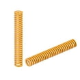 thumbnail image 1 of Die Spring, 10mm OD 70mm Long 2 Pack Stamping Light Load Compression Yellow, 1 of 5