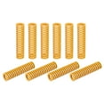 thumbnail image 1 of Die Spring, 12mm OD 50mm Long 10 Pack Stamping Light Load Compression Yellow, 1 of 5