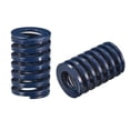 thumbnail image 1 of Die Spring, 2 Pack 40mm OD 65mm Long Spiral Stamping Light Load Compression Die Springs, Blue, 1 of 5