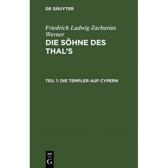 Die Templer Auf Cypern (Hardcover)