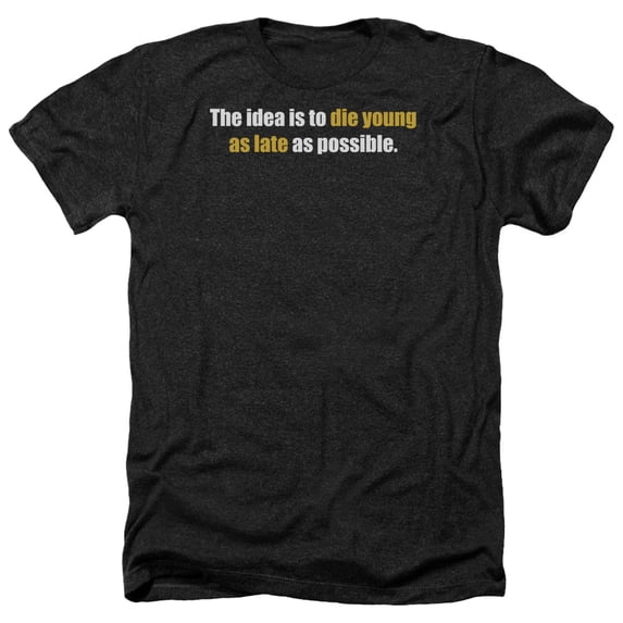 - Die Young - Heather Short Sleeve Shirt - Medium