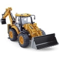 thumbnail image 1 of Die-cast Tractor Dump Truck Model Toy, 1/50 Bulldozer Vehicles Toys with Double-End Move Up and Down, Metal Engineering Excavator Vehicle for Kids and Adults, 1 of 6