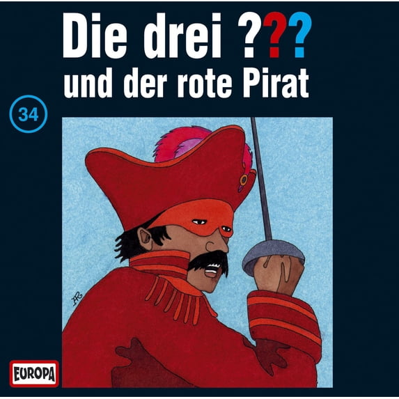 Die drei Fragezeichen - Folge 34: und der rote Pirat (Audiobook)