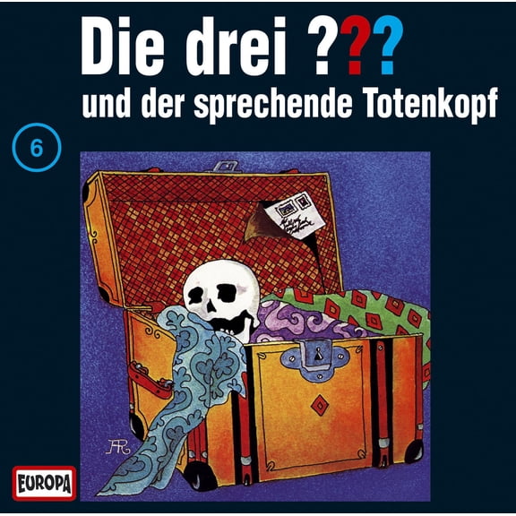 Die drei Fragezeichen - Folge 6: und der sprechende Totenkopf (Audiobook)