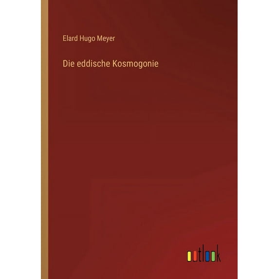 Die eddische Kosmogonie (Paperback)
