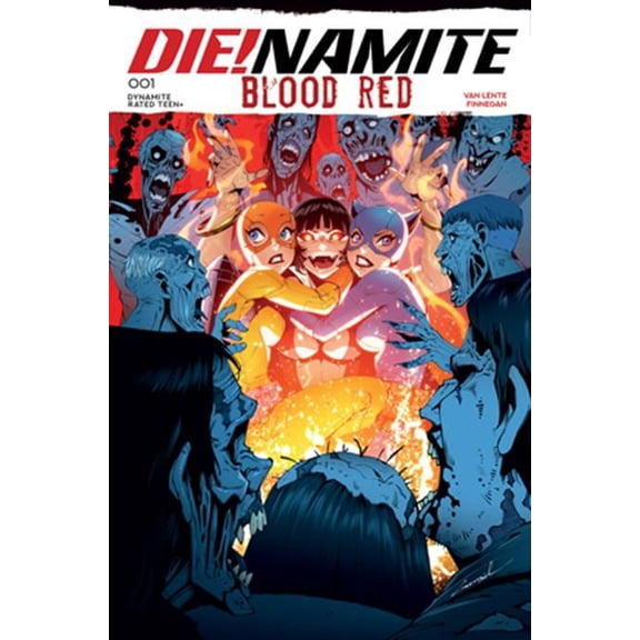 Die!namite Blood Red #1 Cvr B Godtail Var DYNAMITE Entertainment Comic Book