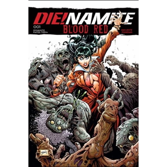 Die!namite Blood Red #1 Cvr D Will Robson Var DYNAMITE Entertainment Comic Book