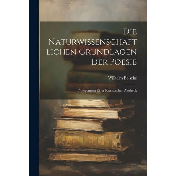 Die naturwissenschaftlichen Grundlagen der Poesie (Paperback)