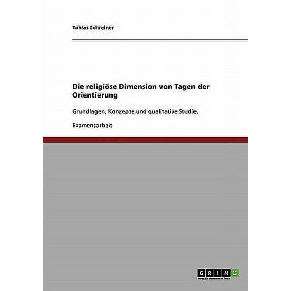 Die Religiose Dimension Von Tagen Der Orientierung