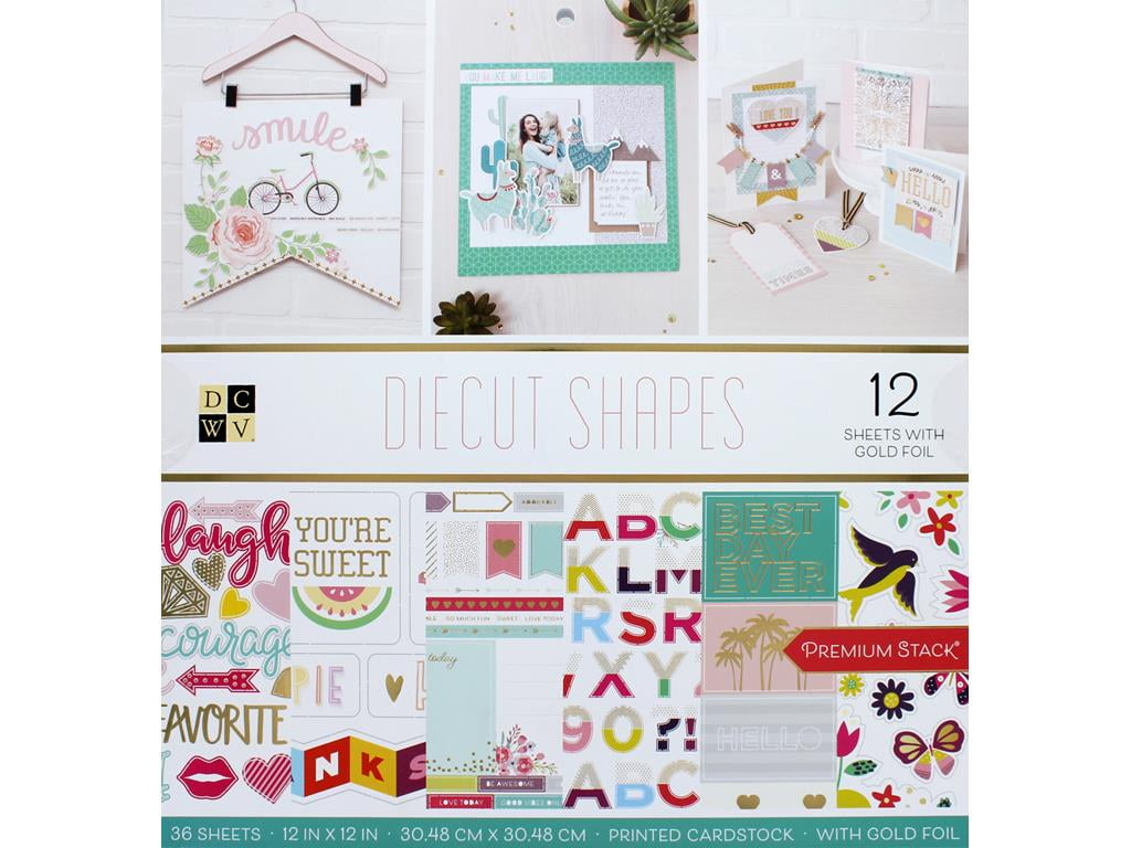 Scrapbooking Papier Set 12x12 Zoll - 48 Blatt Fernost Design Mit Folie