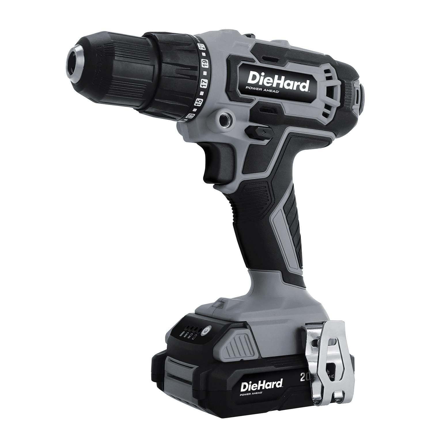 What is the difference between a 12v and 20v drill sale