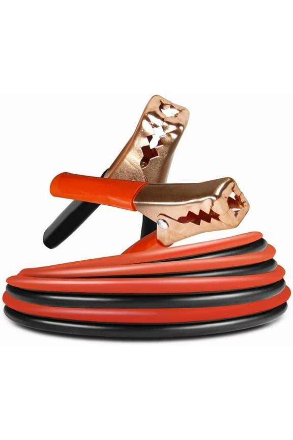 12 ft. 10 Ga. Booster Cable Clamps