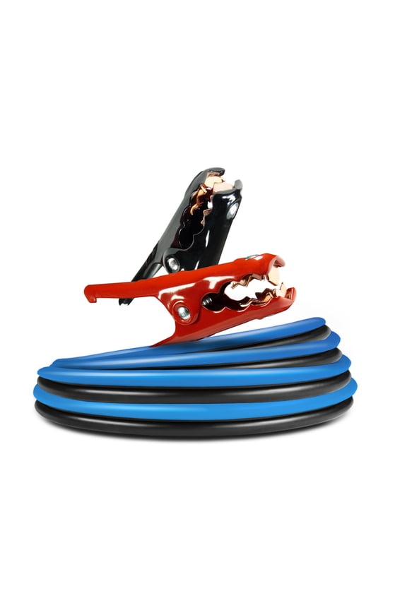20 ft. 4 Ga. Booster Cable Clamps 250 amps