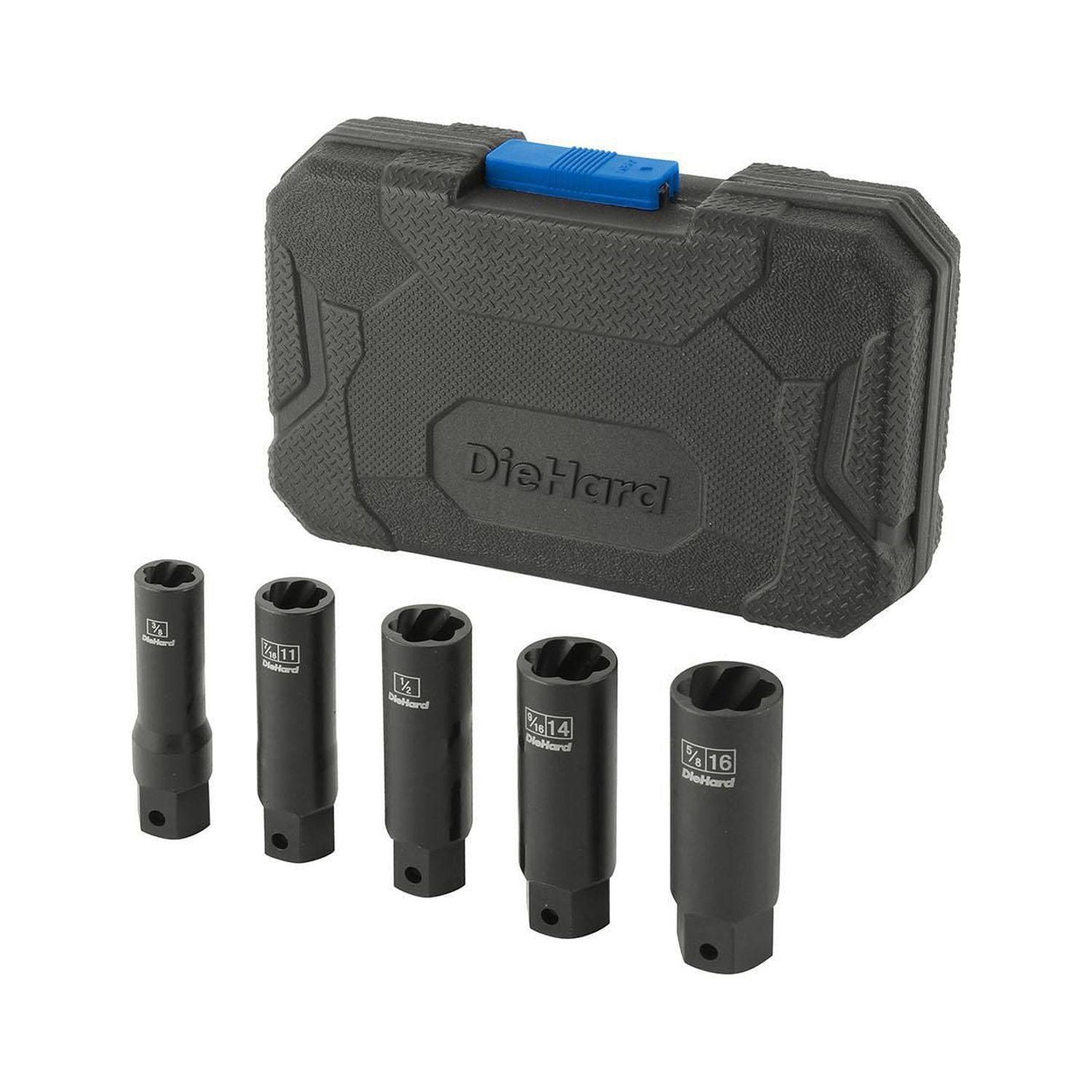 DieHard 3/8" Drive Bolt Extractor Set Deep Well