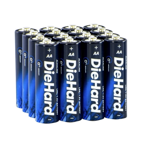 DieHard AA Alkaline Battery, 16 Pack