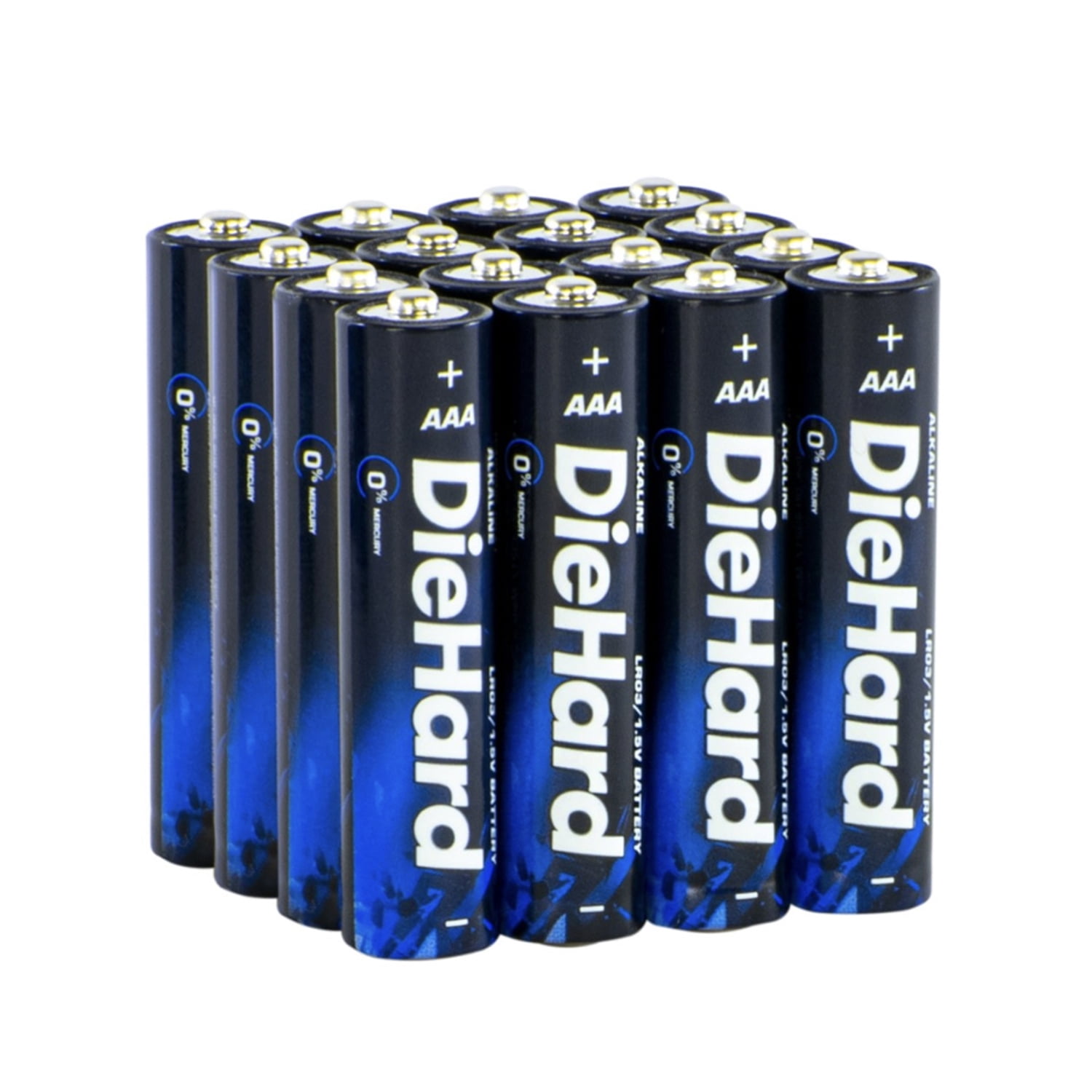 DieHard AAA Alkaline Battery, 16 Pack