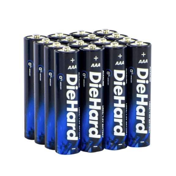 DieHard AAA Alkaline Battery, 16 Pack