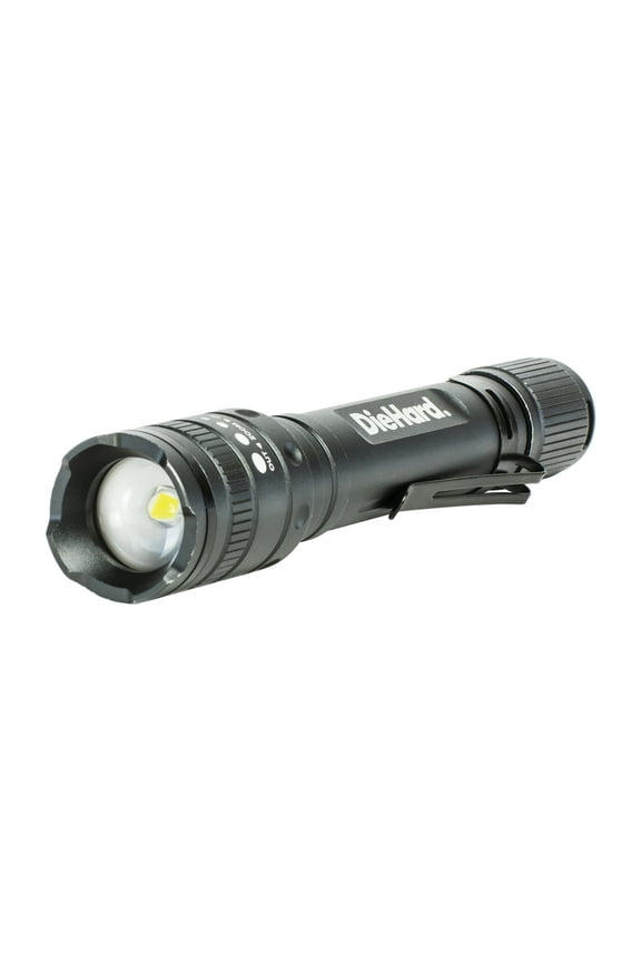 LED 270 Lumens Twist Focus Flashlight, Gray, 41-6647