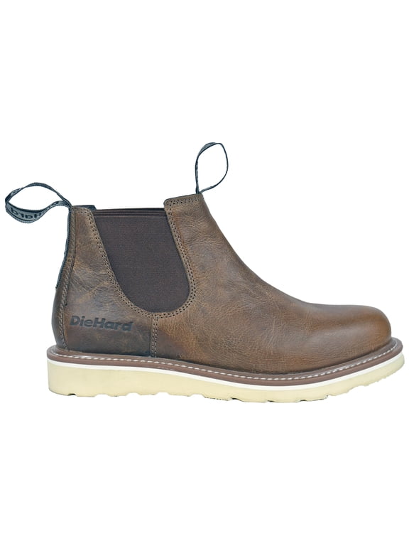 Men's Hiking Casual & Dress Shoes, Chunky Closed Toe Medium, Brown, 8.5